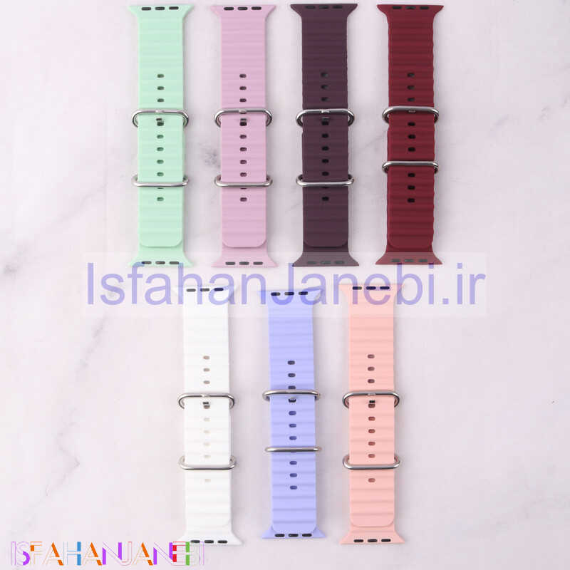 اصفهان جانبی-بند اپل واچ طرح پافر 42/44/45/49mm