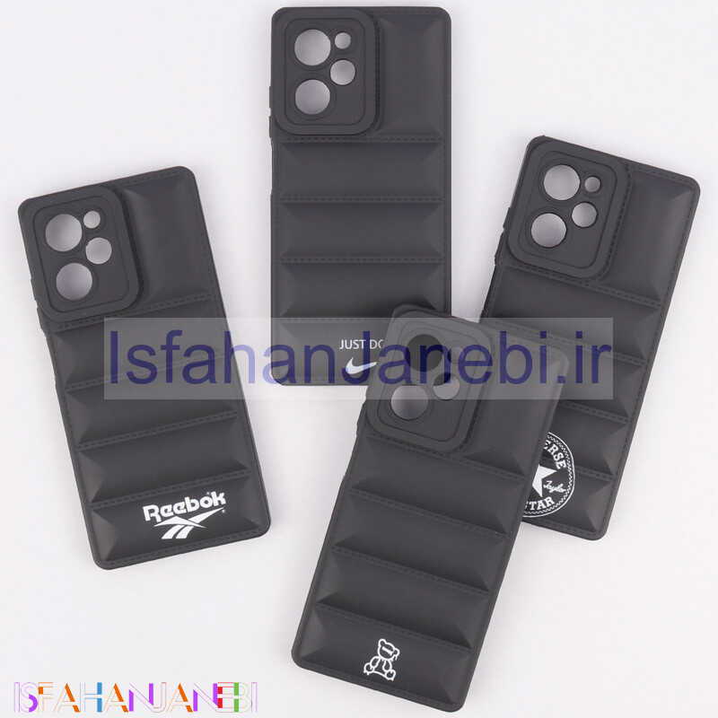 اصفهان جانبی-قاب پافر پشت مات محافظ لنزدار Xiaomi Poco X5 Pro