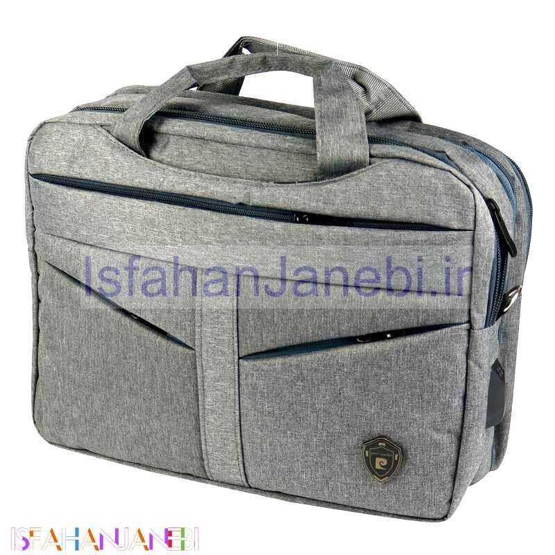 اصفهان جانبی-کیف لپ تاپ دوشی Pierre Cardin کد 175