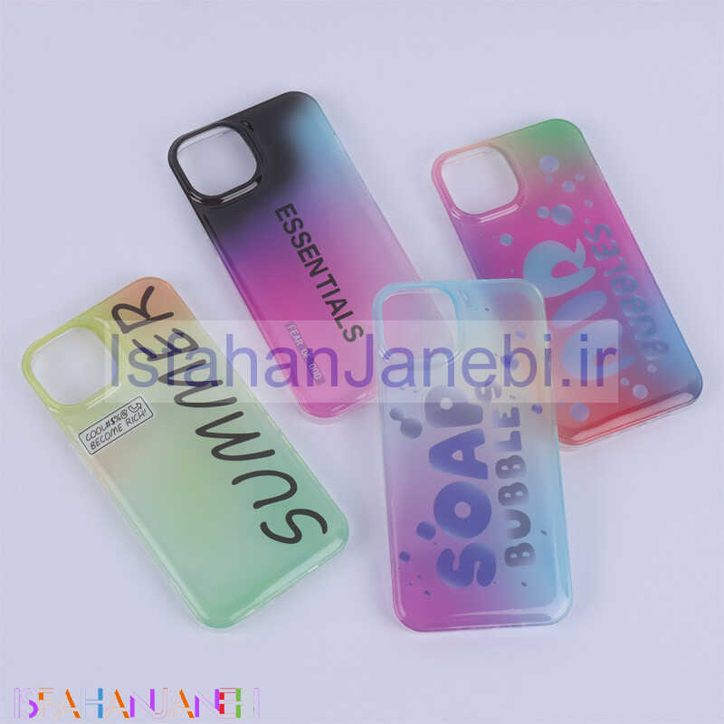 اصفهان جانبی-قاب PC طرح پاستیلی یونیک iPhone 13
