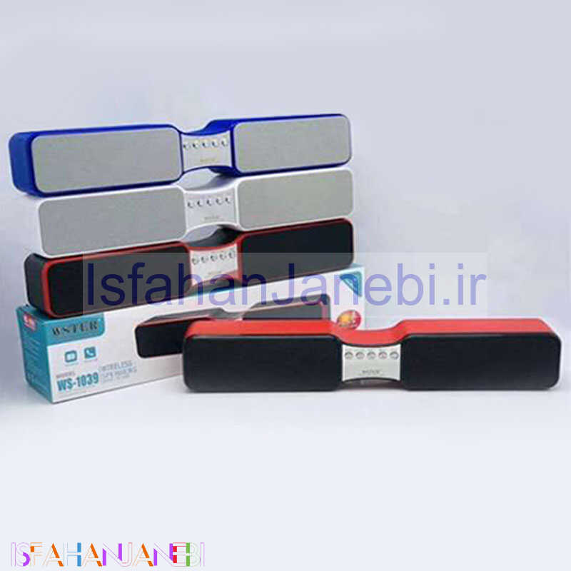 اصفهان جانبی-اسپیکر بلوتوثی رم و فلش خور Wster WS-1039