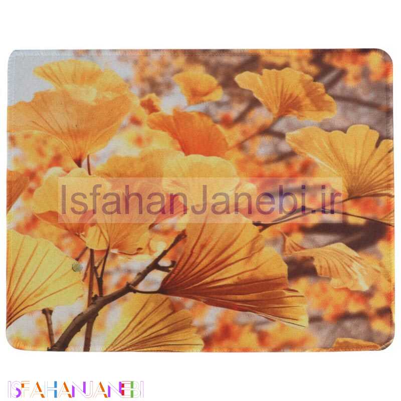 اصفهان جانبی-پد موس گیمینگ Logilily L-17 23*18cm طرح گل زرد