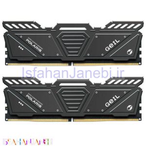 اصفهان جانبی-رم کامپیوتر گیل Polaris DDR5 32GB Dual 5200MHz CL34