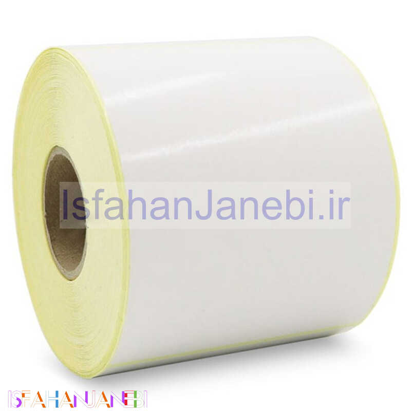 اصفهان جانبی-برچسب پرینتر لیبل زن 100*100 میلی متر 500 عددی