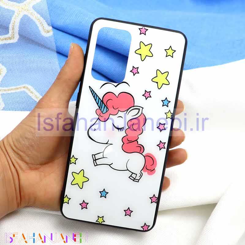 اصفهان جانبی-قاب پشت گلسی طرح یونیکورن Samsung Galaxy A52 / A52s