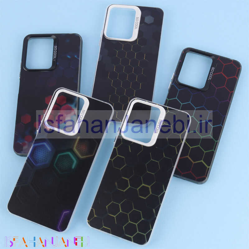 اصفهان جانبی-قاب PC So Cool طرح زنبوری شیائومی Redmi 13C / Poco C65
