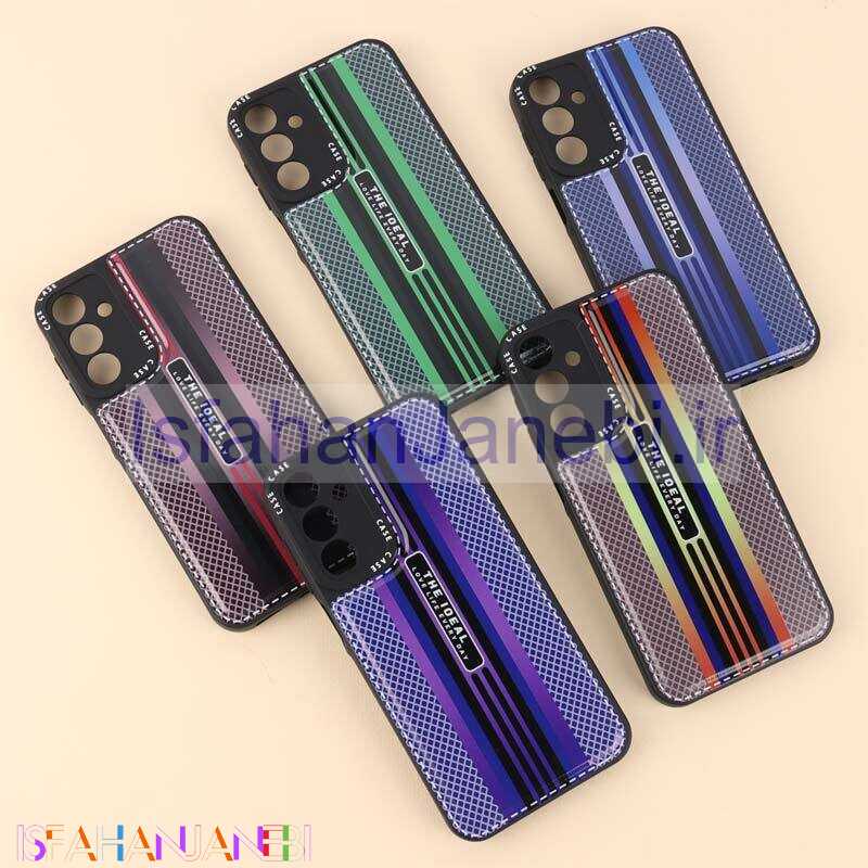 اصفهان جانبی-قاب ژله ای Case طرح دوخت محافظ لنزدار Samsung Galaxy A15