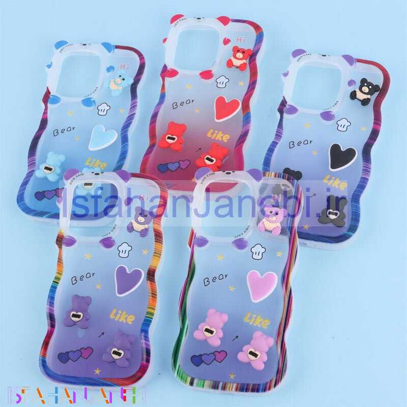 اصفهان جانبی-قاب عروسک برجسته گوش دار Xiaomi Redmi 13C / Poco C65