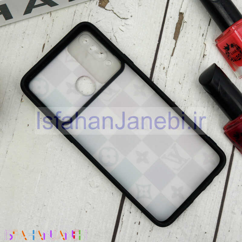 اصفهان جانبی-قاب طرحدار محافظ لنزدار کشویی + پاپ سوکت طرح LV رنگی سامسونگ A20s سری B