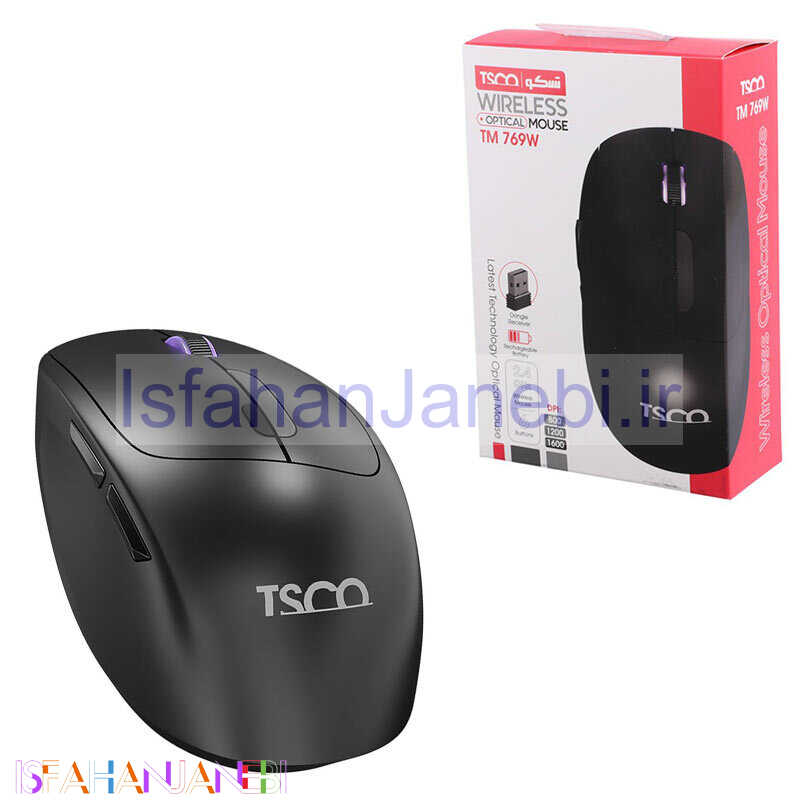 اصفهان جانبی-موس بی سیم تسکو TM 769W