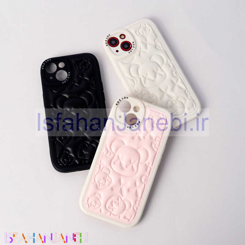 اصفهان جانبی-قاب چرمی Kozlov محافظ لنزدار iPhone 13