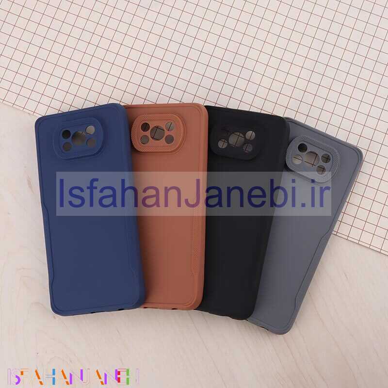 اصفهان جانبی-قاب ژله ای Defender شیائومی Poco X3 / X3 NFC / X3 Pro محافظ لنزدار