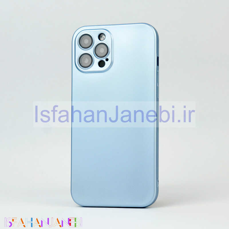 اصفهان جانبی-قاب براق محافظ لنز شیشه ای iPhone 12 Pro Max