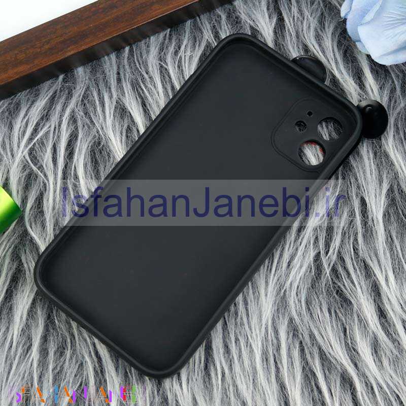 اصفهان جانبی-قاب سیلیکونی عروسکی محافظ لنزدار طرح Mickey Mouse آیفون iPhone 11