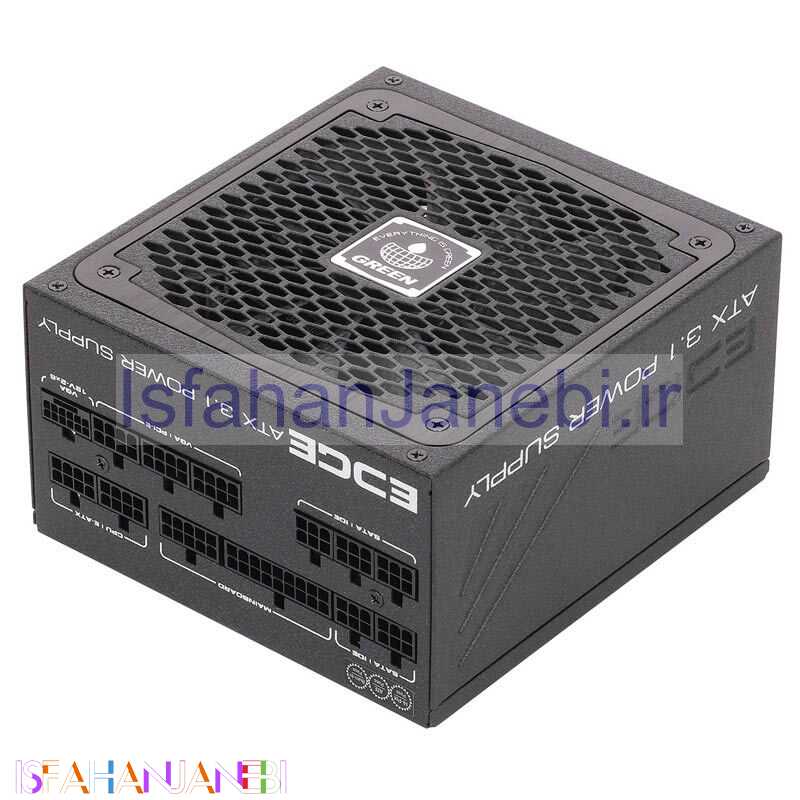 اصفهان جانبی-پاور ماژولار گرین Green GP1000B-EDGE Platinum 1000W