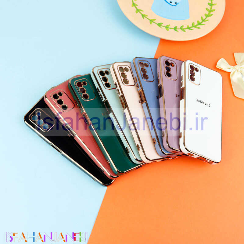 اصفهان جانبی-قاب براق My Case محافظ لنزدار Samsung Galaxy A03s