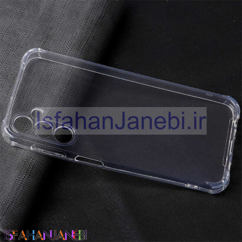 اصفهان جانبی-قاب ژله ای ضربه گیر بی رنگ محافظ لنزدار Samsung Galaxy A24