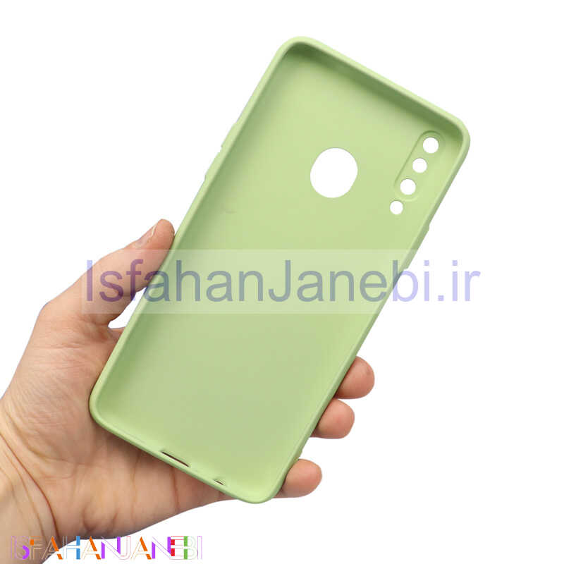 اصفهان جانبی-قاب طرح سیلیکونی محافظ لنزدار Samsung Galaxy A20s