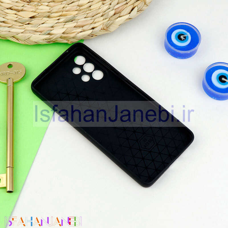 اصفهان جانبی-قاب محافظ لنزدار چرمی لاکچری Samsung Galaxy A73