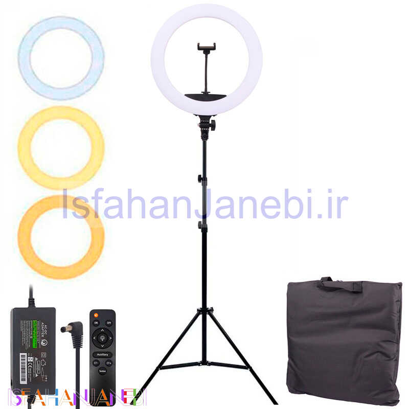 اصفهان جانبی-رینگ لایت پایه دار "Hero KY-BK416 18
