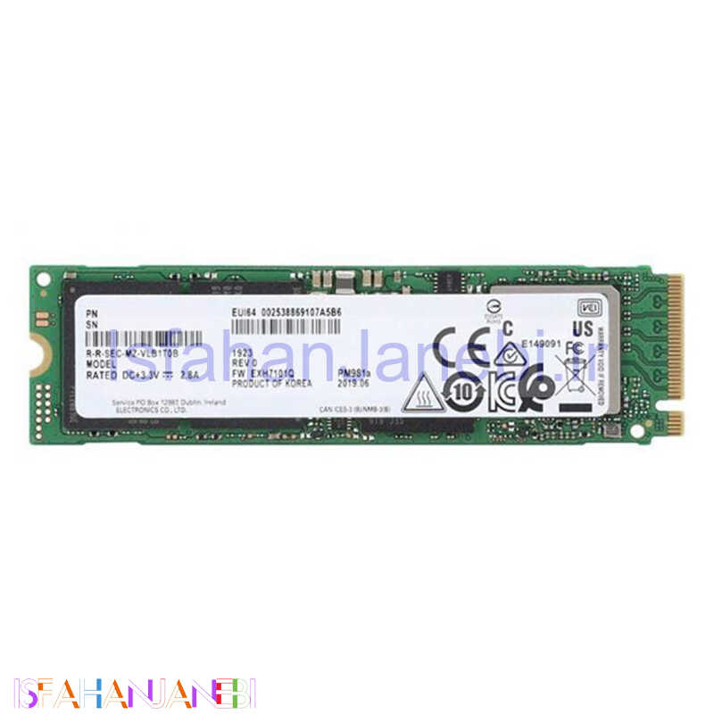 اصفهان جانبی-حافظه SSD سامسونگ Samsung PM981A 512GB M.2