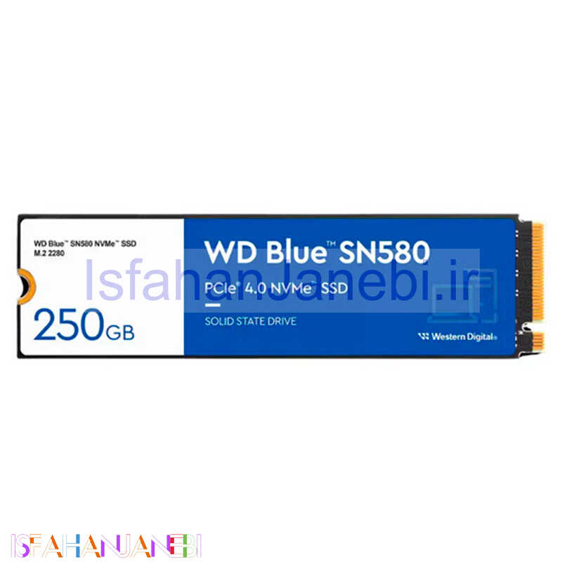 اصفهان جانبی-حافظه SSD وسترن دیجیتال Western Digital Blue SN580 250GB M.2