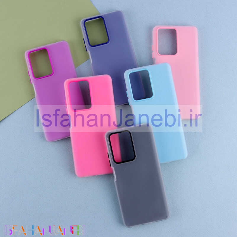 اصفهان جانبی-قاب پاستیلی مات دو تکه Xiaomi Redmi Note 12 Pro Plus