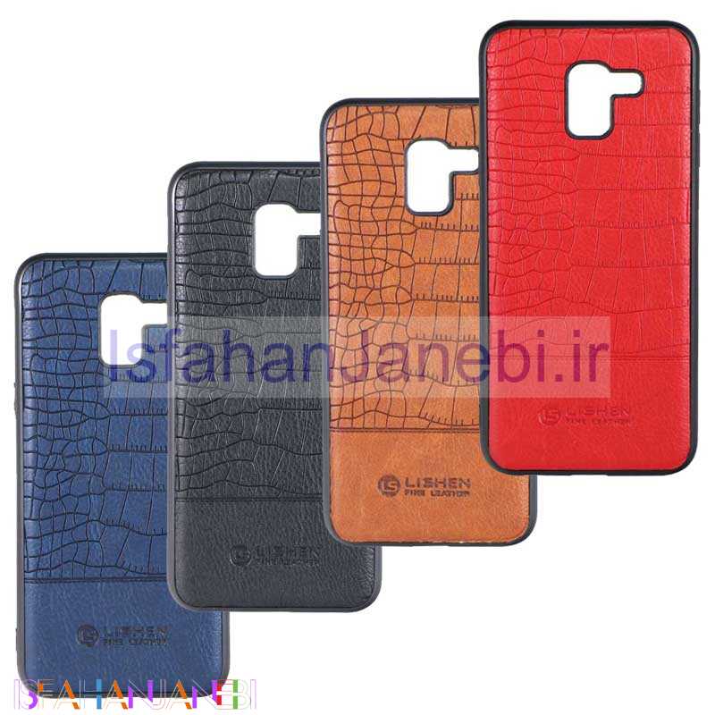 اصفهان جانبی-قاب چرمی Lishen سامسونگ J6 2018