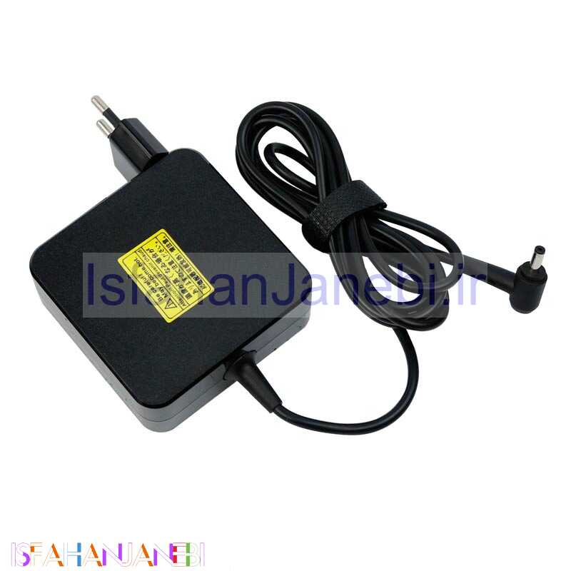 اصفهان جانبی-شارژر لپ تاپ مربعی Asus 19V 3.42A سوکت ریز