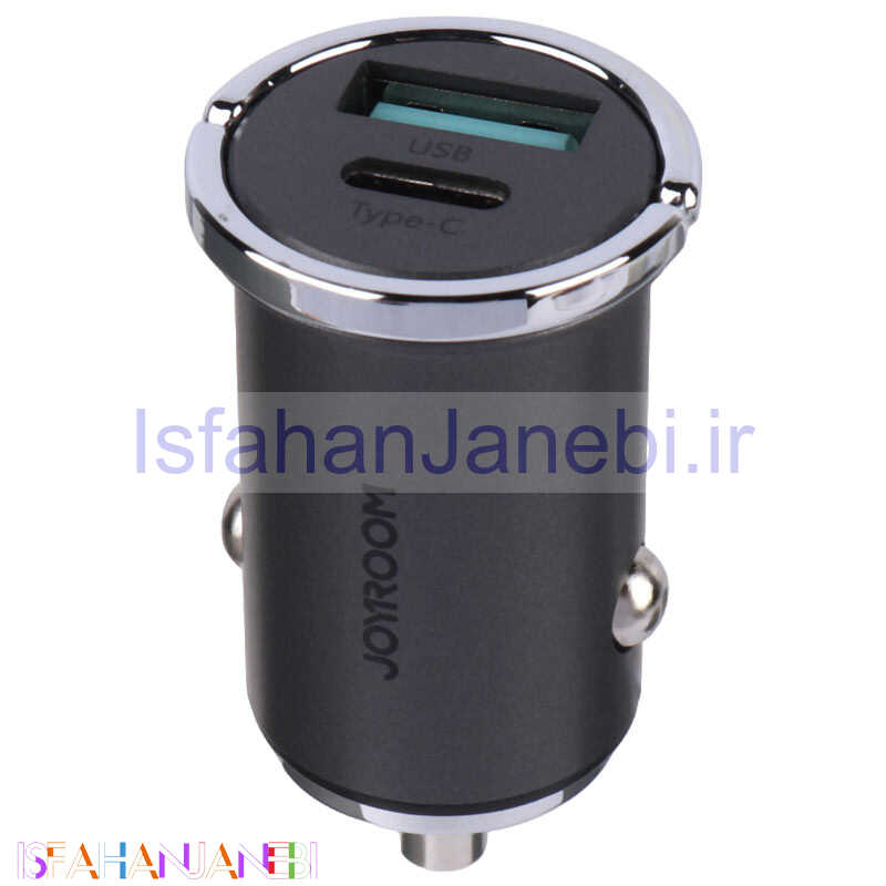 اصفهان جانبی-شارژر فندکی فست شارژ Joyroom C-A45 3A QC3.0 PD 20W
