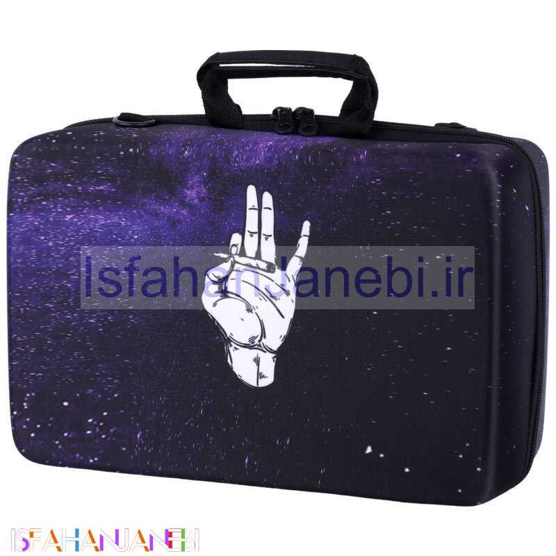 اصفهان جانبی-کیف کنسول بازی PS5 Slim طرح فانتزی کد 2