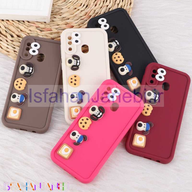 اصفهان جانبی-قاب سولید سامسونگ Galaxy A20 / A30 عروسک برجسته محافظ لنزدار