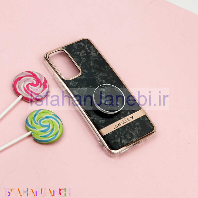 اصفهان جانبی-قاب IMD یخی گلدلاین + پاپ سوکت Xiaomi Redmi Note 11 / 11s 4G