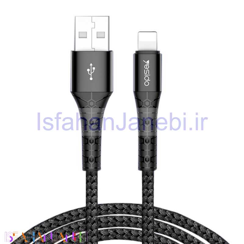اصفهان جانبی-کابل آیفونی Yesido CA50 2.1A 2m