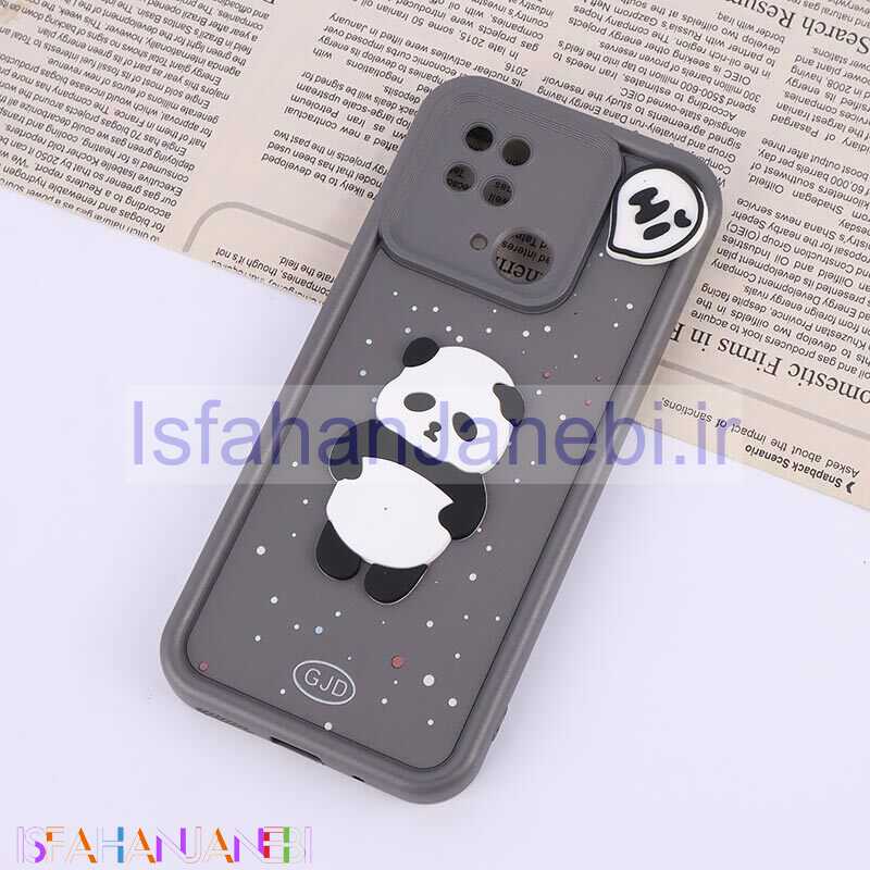 اصفهان جانبی-قاب سیلیکونی سولید شیائومی Redmi 10C محافظ لنزدار