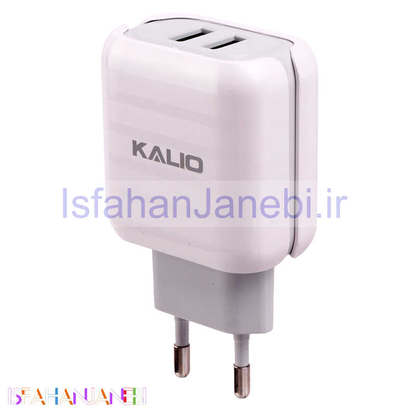 اصفهان جانبی-کلگی فست شارژ Kalio HC-21 2Port 2.4A 12W