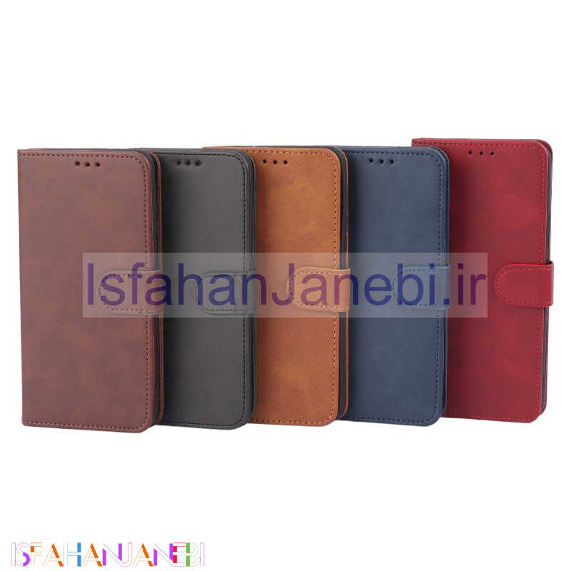 اصفهان جانبی-کیف چرمی مگنتی محافظ لنزدار Xiaomi 13 Lite