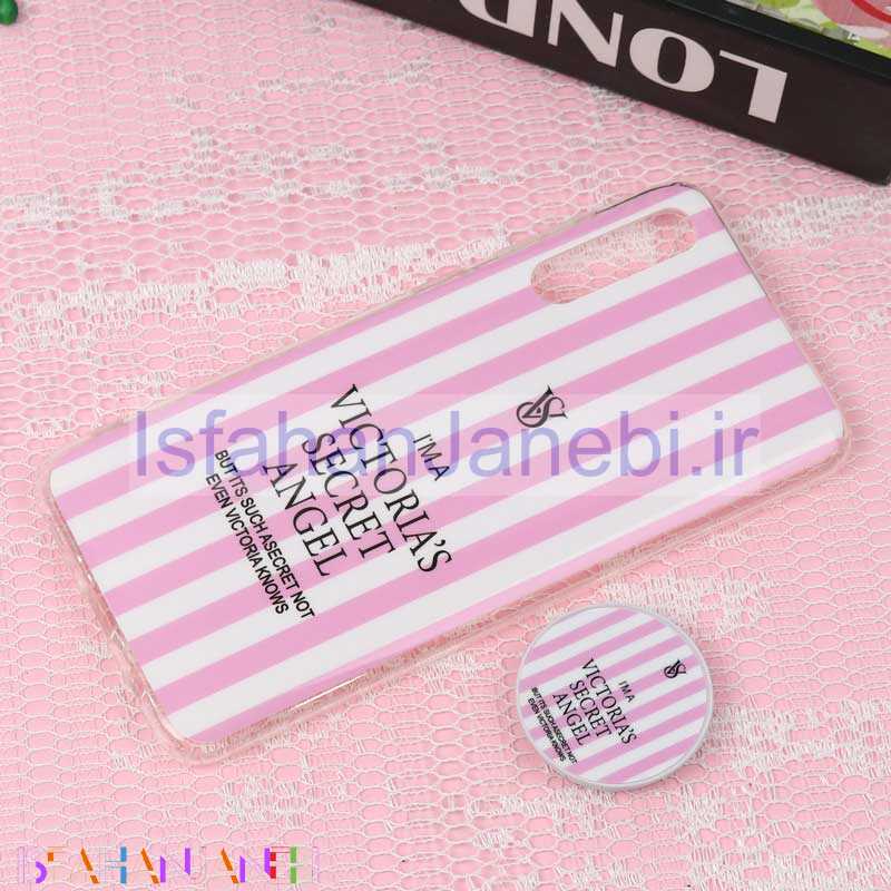 اصفهان جانبی-قاب سوپر IMD دور شفاف پاپ سوکت دار Samsung A30s / A50s ویکتوریا