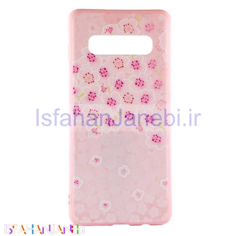اصفهان جانبی-قاب فانتزی طرح دار صورتی کد7 سامسونگ Samsung S10 Plus