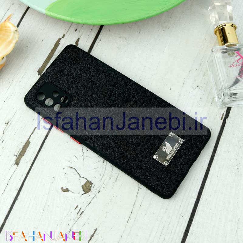 اصفهان جانبی-قاب شاینی Swarovski محافظ لنزدار Samsung Galaxy A71