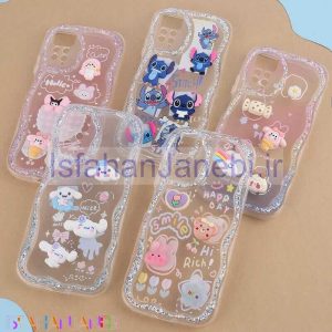 اصفهان جانبی-قاب شاینی شیائومی Redmi Note 11 Pro / Note 11 Pro Plus 5G (India) عروسکی محافظ لنزدار