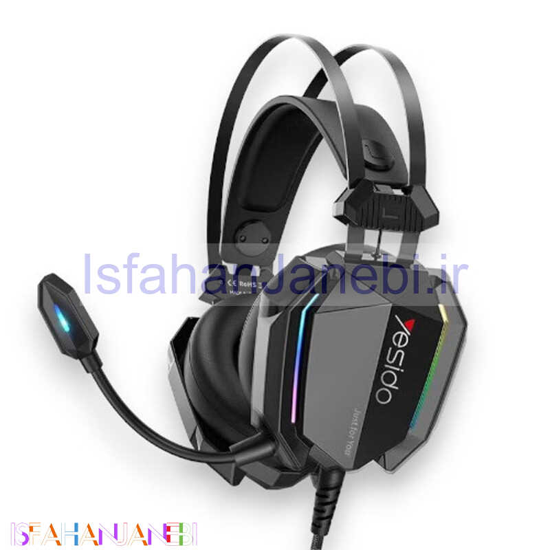 اصفهان جانبی-هدست گیمینگ سیم دار Yesido EK03