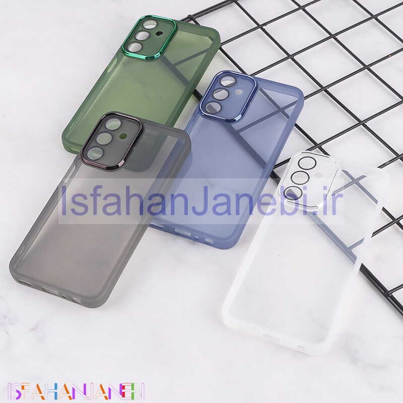 اصفهان جانبی-قاب Space سامسونگ Galaxy A25 دور محافظ متال محافظ لنزدار