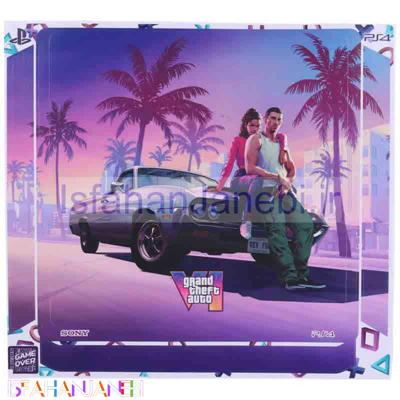 اصفهان جانبی-اسکین پلی استیشن 4 اسلیم طرح GTA VI کد 1