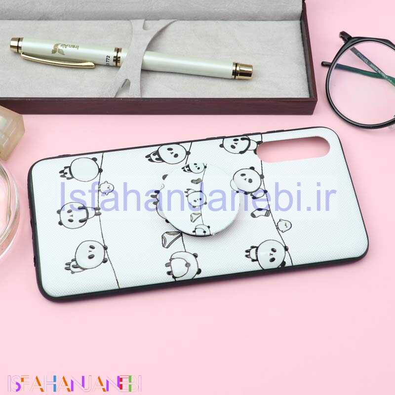 اصفهان جانبی-قاب فانتزی برجسته + پاپ سوکت کد12 سامسونگ A70 / A70s