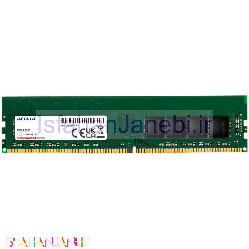 اصفهان جانبی-رم کامپیوتر Adata Premier U-DIMM DDR4 8GB 3200MHz CL22 Single