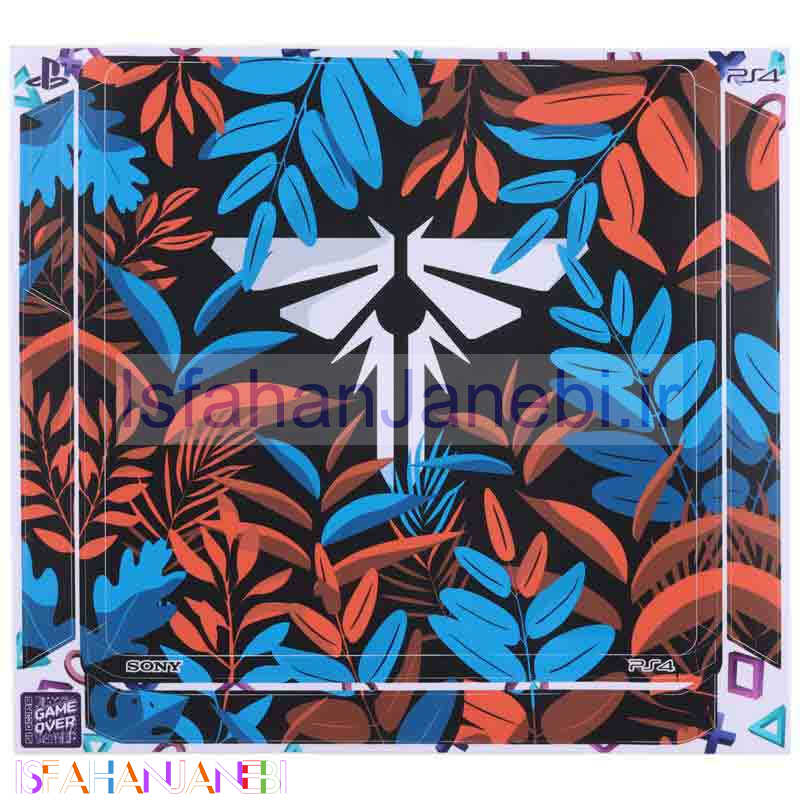 اصفهان جانبی-اسکین پلی استیشن 4 اسلیم طرح The Last of Us Fireflies Logo