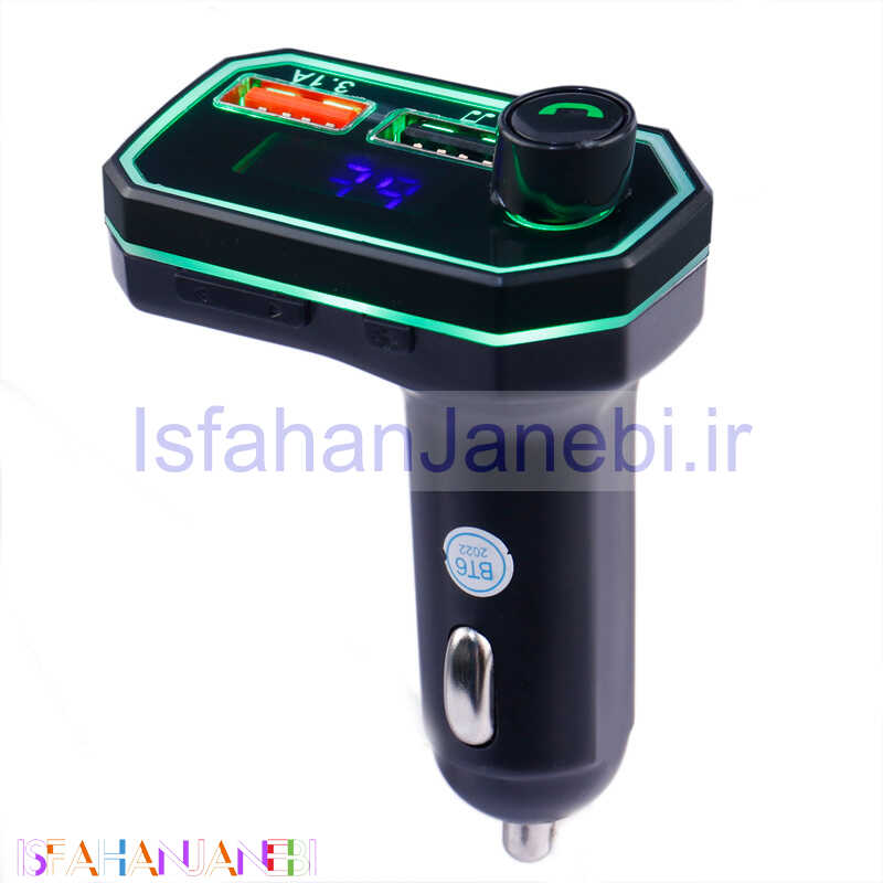 اصفهان جانبی-شارژر فندکی + FM Player بلوتوثی M35