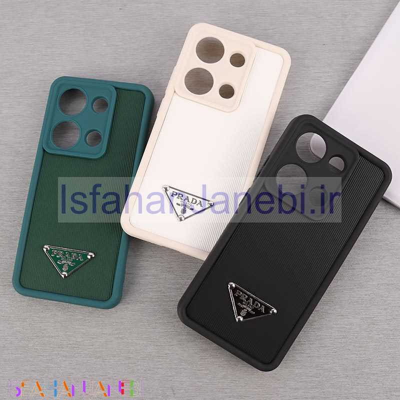 اصفهان جانبی-قاب کبریتی سولید Prada شیائومی Redmi Note 13 Pro 4G محافظ لنزدار