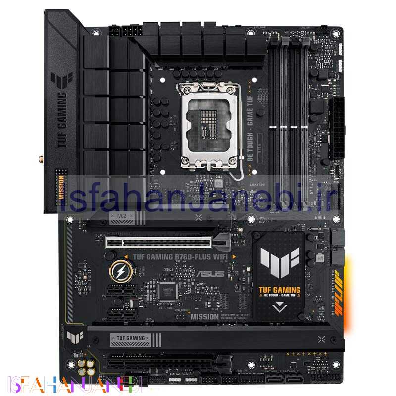 اصفهان جانبی-مادربرد ایسوس TUF Gaming B760-Plus WIFI DDR5